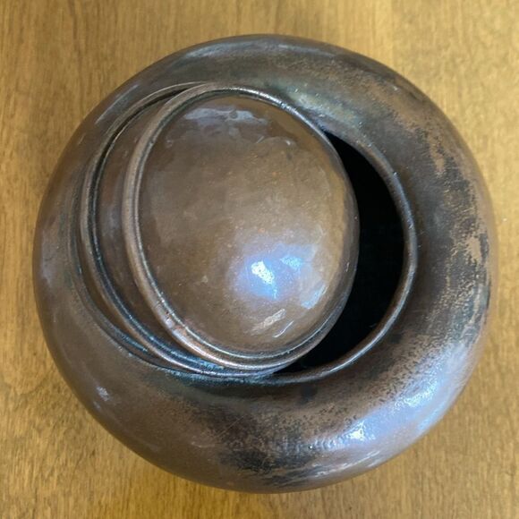 Copper handmade bowl - Picture 5 of 6